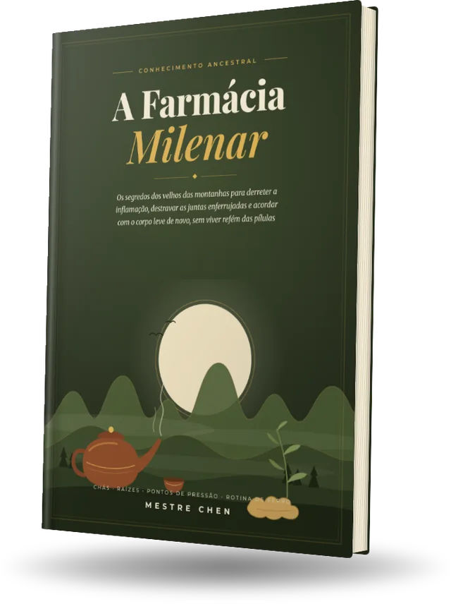 Livro A Farmácia Milenar, do Mestre Chen