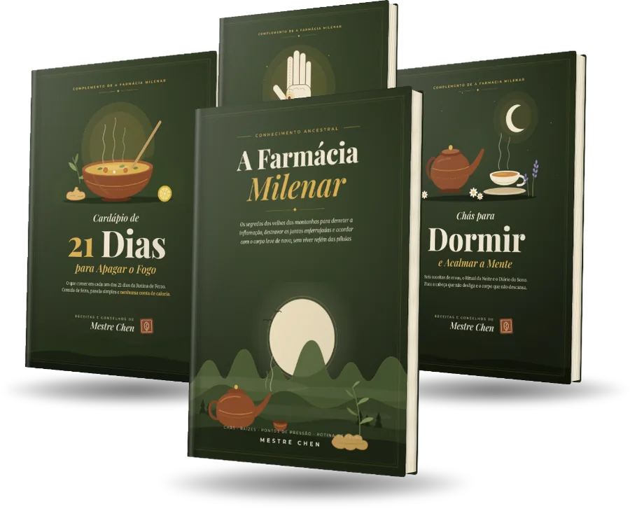 Kit Completo com os 4 livros do Mestre Chen